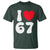I Love 67 T Shirt 67th Birthday Six Seven Funny Gen Alpha Slang Saying - Wonder Print Shop