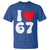 I Love 67 T Shirt 67th Birthday Six Seven Funny Gen Alpha Slang Saying - Wonder Print Shop