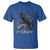 Funny Crow T Shirt F-Caw-F Raven Camo USA Flag Adult Humor - Wonder Print Shop