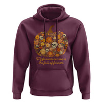 My Favorite Season is the Fall of Fascism Hoodie Social Justice Halloween Activist - Wonder Print Shop