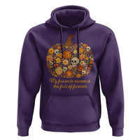My Favorite Season is the Fall of Fascism Hoodie Social Justice Halloween Activist - Wonder Print Shop