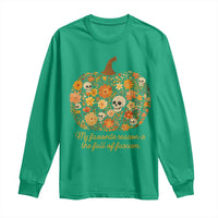 My Favorite Season is the Fall of Fascism Long Sleeve Shirt Social Justice Halloween Activist - Wonder Print Shop