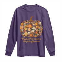 My Favorite Season is the Fall of Fascism Long Sleeve Shirt Social Justice Halloween Activist - Wonder Print Shop