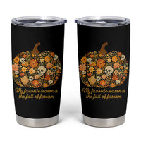 My Favorite Season is the Fall of Fascism Tumbler Cup Social Justice Halloween Activist - Wonder Print Shop