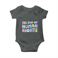 Big Fan Of Human Rights Baby Onesie Social Justice Equality Activist - Wonder Print Shop