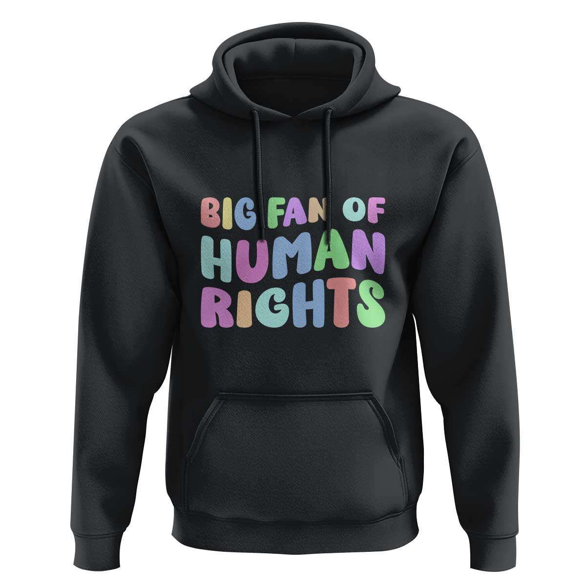 Big Fan Of Human Rights Hoodie Social Justice Equality Activist - Wonder Print Shop