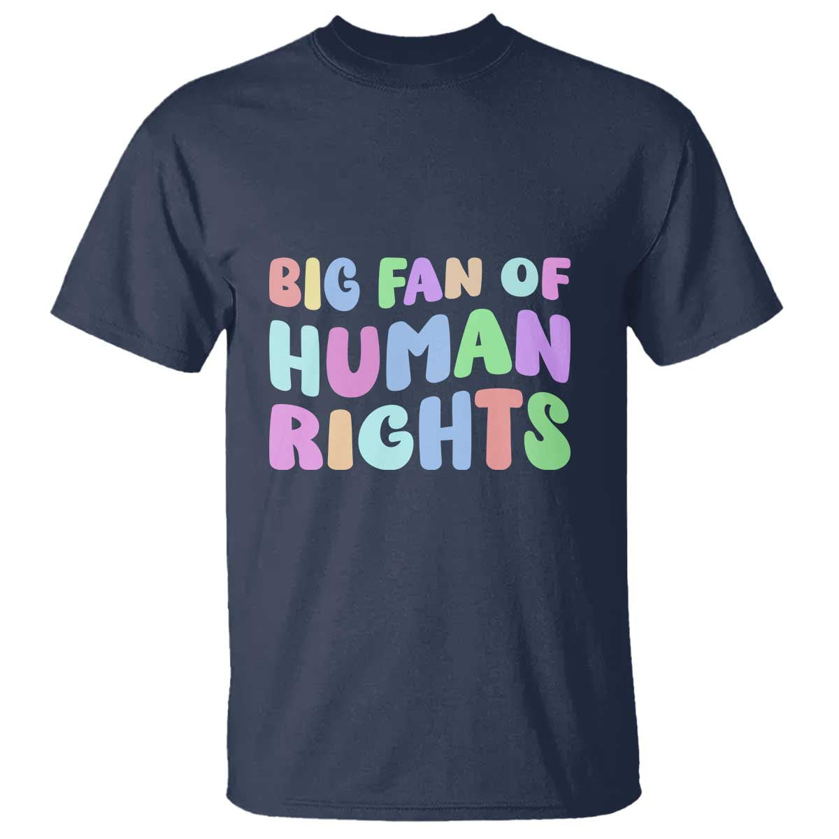 Big Fan Of Human Rights T Shirt Social Justice Equality Activist - Wonder Print Shop