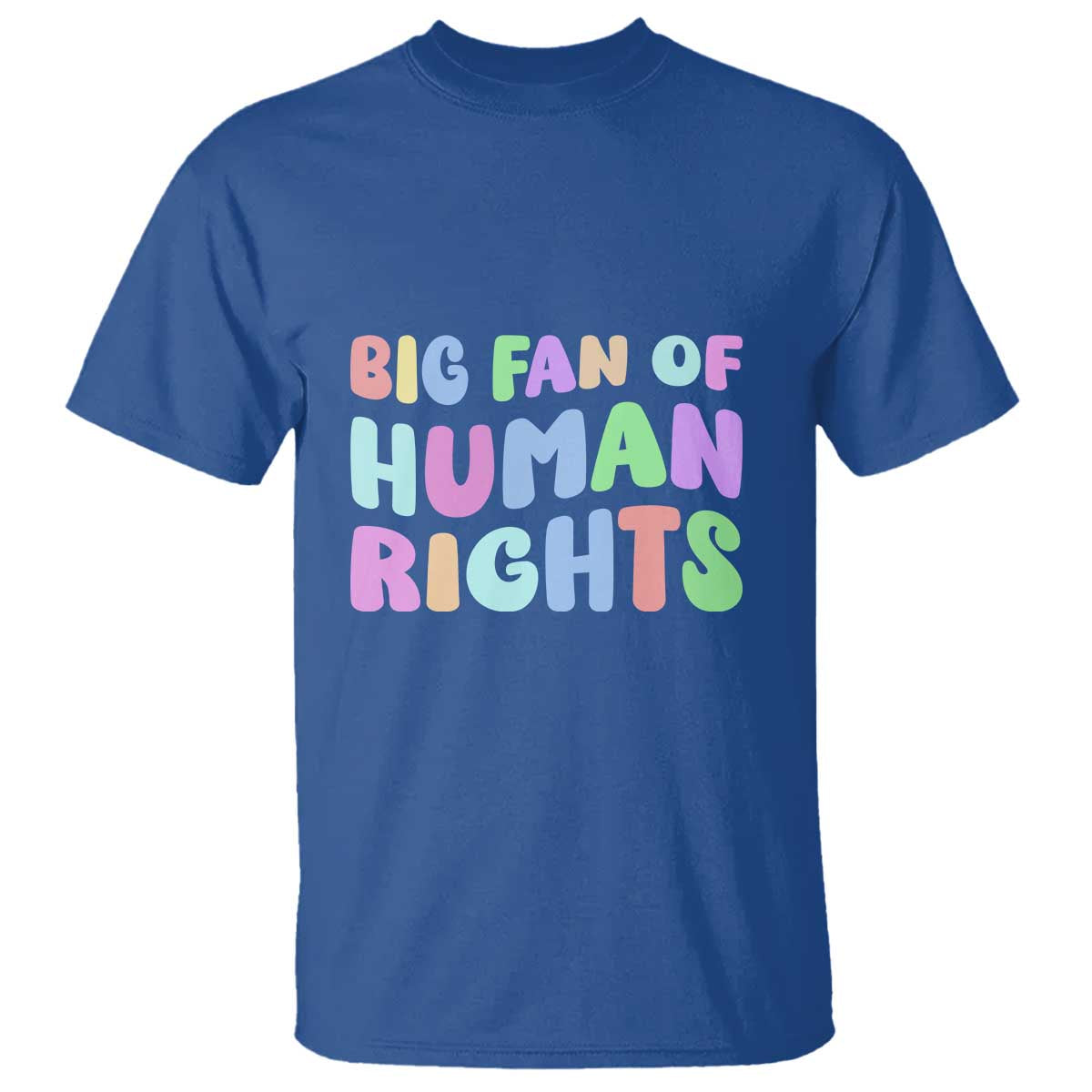 Big Fan Of Human Rights T Shirt Social Justice Equality Activist - Wonder Print Shop