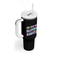 Big Fan Of Human Rights Tumbler With Handle Social Justice Equality Activist - Wonder Print Shop