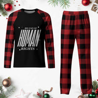 Big Fan Of Human Rights Plaid Pajama Set Equality Activist - Wonder Print Shop