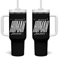 Big Fan Of Human Rights Tumbler With Handle Equality Activist - Wonder Print Shop