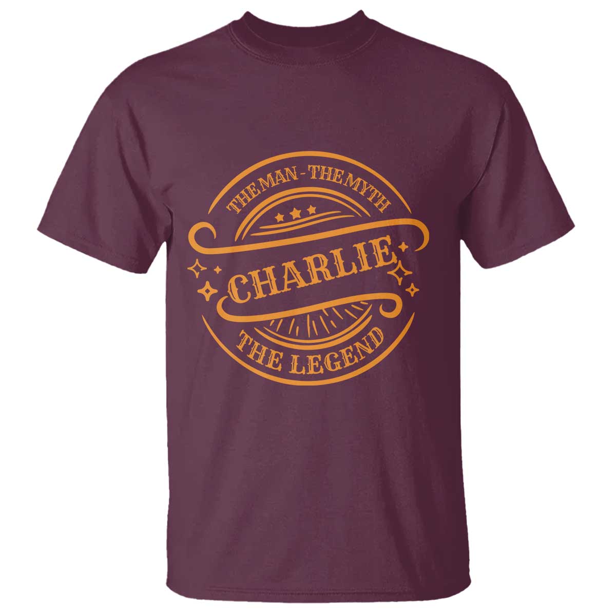 Charlie Kirk Memorial T Shirt Vintage The Man The Myth The Legend - Wonder Print Shop