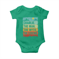 Charlie The Man The Myth The Legend Baby Onesie Retro Vintage - Wonder Print Shop