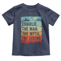 Charlie The Man The Myth The Legend Toddler T Shirt Retro Vintage - Wonder Print Shop