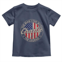 Charlie The Man The Myth The Legend Toddler T Shirt Retro Vintage American Flag - Wonder Print Shop