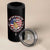 Charlie Kirk Memorial 4 in 1 Can Cooler Tumbler Retro American Flag - Wonder Print Shop