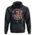 Charlie Kirk Memorial Hoodie Retro American Flag - Wonder Print Shop