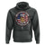 Charlie Kirk Memorial Hoodie Retro American Flag - Wonder Print Shop
