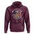 Charlie Kirk Memorial Hoodie Retro American Flag - Wonder Print Shop