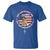 Charlie Kirk Memorial T Shirt Retro American Flag - Wonder Print Shop