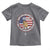 Charlie Kirk Memorial Toddler T Shirt Retro American Flag - Wonder Print Shop