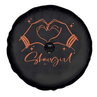 Heart Hands Showgirl Spare Tire Cover Girl Vintage 70's 80's Trendy Apparel - Wonder Print Shop