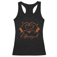 Heart Hands Showgirl Racerback Tank Top Girl Vintage 70's 80's Trendy Apparel - Wonder Print Shop