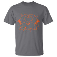 Heart Hands Showgirl T Shirt Girl Vintage 70's 80's Trendy Apparel - Wonder Print Shop