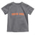 Showgirl Toddler T Shirt Retro Vintage Varsity Sports Orange Text - Wonder Print Shop
