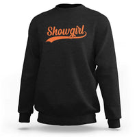 Showgirl Sweatshirt Varsity Script Vintage Sports Jersey Style - Wonder Print Shop