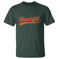 Showgirl T Shirt Varsity Script Vintage Sports Jersey Style - Wonder Print Shop