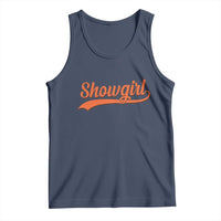 Showgirl Tank Top Varsity Script Vintage Sports Jersey Style - Wonder Print Shop