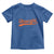 Showgirl Toddler T Shirt Varsity Script Vintage Sports Jersey Style - Wonder Print Shop
