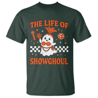 Funny Halloween Costume Showgirl T Shirt The Life of A Showghoul Cute Ghost - Wonder Print Shop