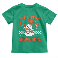 Funny Halloween Costume Showgirl Toddler T Shirt The Life of A Showghoul Cute Ghost - Wonder Print Shop