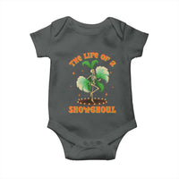Funny Halloween Costume Showgirl Baby Onesie The Life of A Showghoul Slay Skeleton Girl - Wonder Print Shop