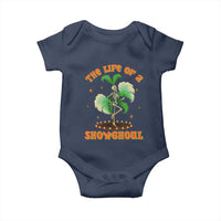 Funny Halloween Costume Showgirl Baby Onesie The Life of A Showghoul Slay Skeleton Girl - Wonder Print Shop