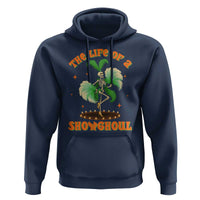 Funny Halloween Costume Showgirl Hoodie The Life of A Showghoul Slay Skeleton Girl - Wonder Print Shop