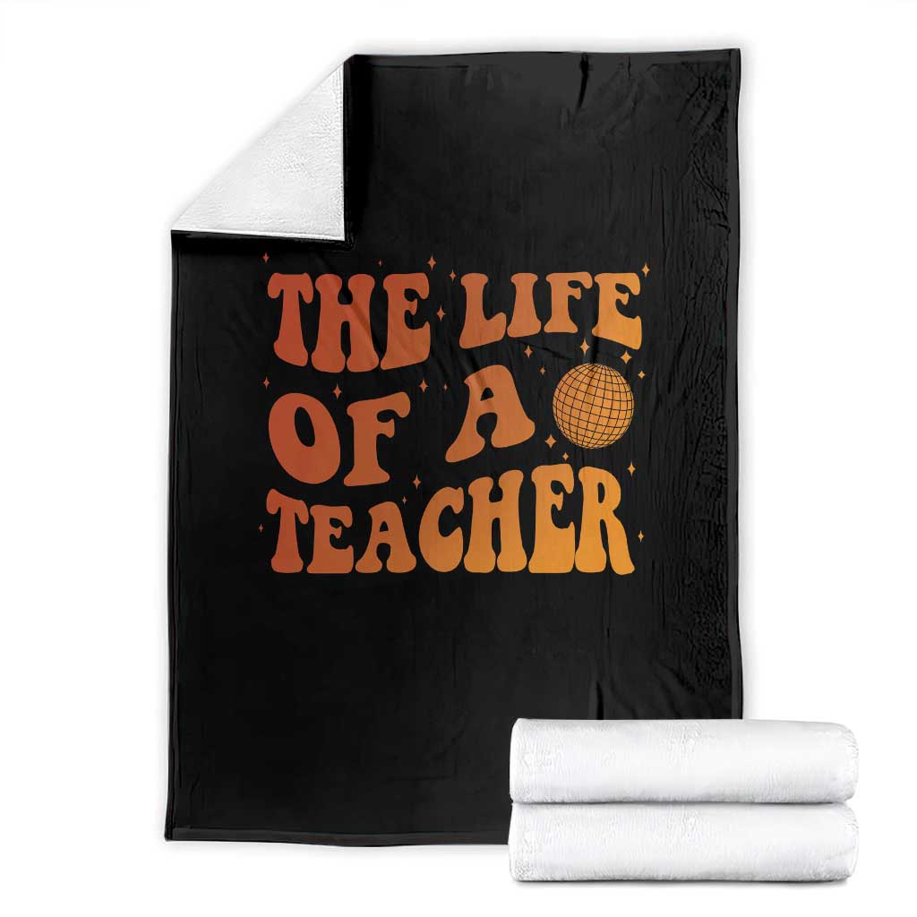 The Life Of A Teacher Throw Blanket In My Teacher Era Concert - Wonder Print Shop
