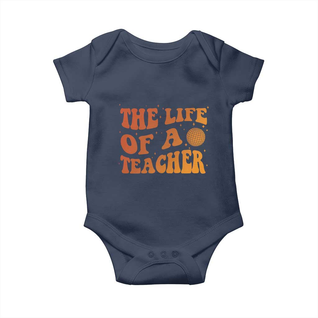 The Life Of A Teacher Baby Onesie In My Teacher Era Concert - Wonder Print Shop