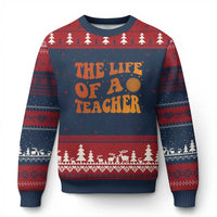 The Life Of A Teacher Ugly Christmas Sweater In My Teacher Era Concert - Wonder Print Shop