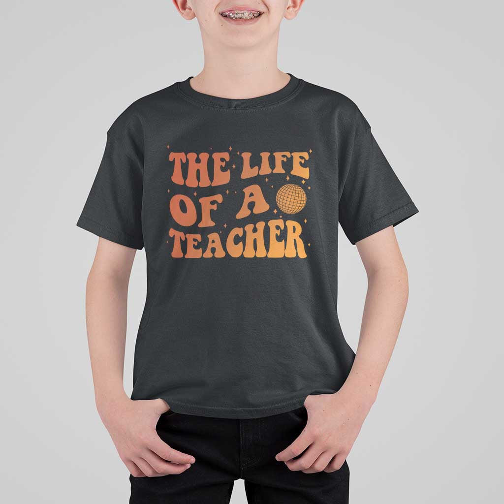 The Life Of A Teacher T Shirt For Kid In My Teacher Era Concert - Wonder Print Shop