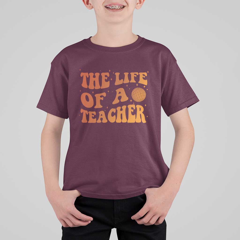 The Life Of A Teacher T Shirt For Kid In My Teacher Era Concert - Wonder Print Shop
