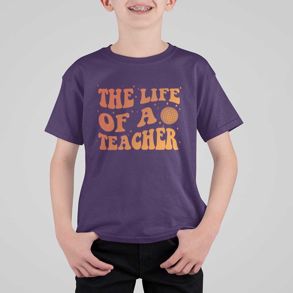 The Life Of A Teacher T Shirt For Kid In My Teacher Era Concert - Wonder Print Shop