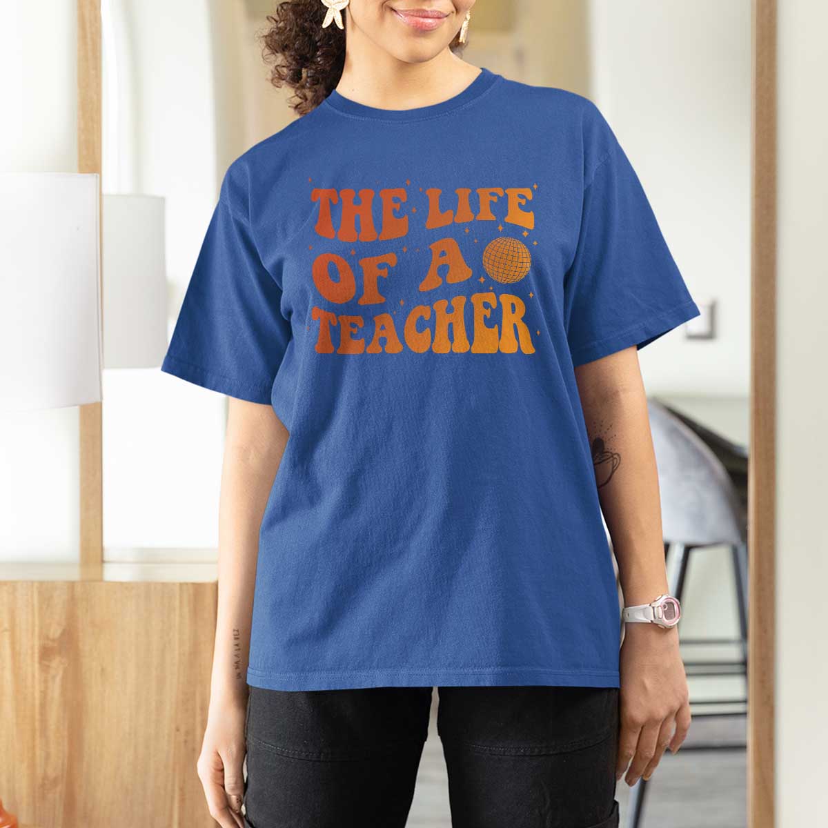 The Life Of A Teacher T Shirt For Women In My Teacher Era Concert - Wonder Print Shop