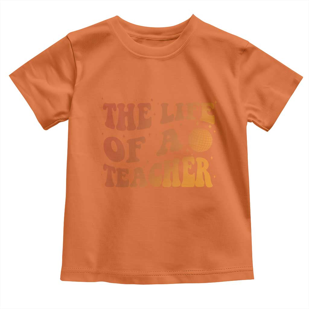 The Life Of A Teacher Toddler T Shirt In My Teacher Era Concert - Wonder Print Shop
