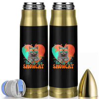 The Life Of A Showcat Bullet Tumbler Funny Cat Showgirl Era Heart Shape - Wonder Print Shop