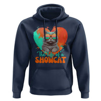 The Life Of A Showcat Hoodie Funny Cat Showgirl Era Heart Shape - Wonder Print Shop