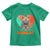 The Life Of A Showcat Toddler T Shirt Funny Cat Showgirl Era Heart Shape - Wonder Print Shop