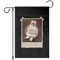 The Life Of A Showcat Garden Flag Funny Vintage Photo Cat Era - Wonder Print Shop